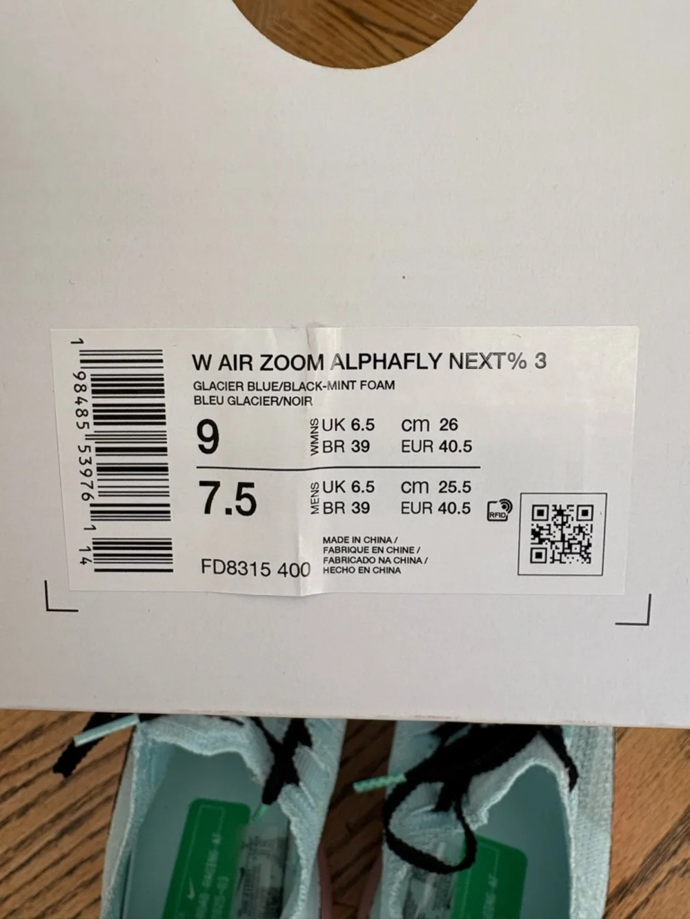 Nike Women Air Zoom Alphafly - Picture 5 of 5